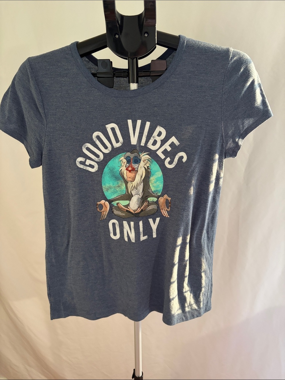 Disney Good Vibes Rafiki Graphic Tee - Blue